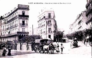 Alger - Mustapha -Rues de la Liberte et Sadi-Carnot
